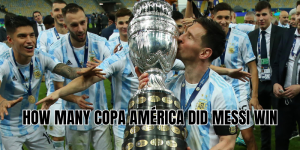 how many copa américa did messi win