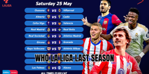 who la liga last season