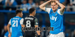 can mls end in a tie